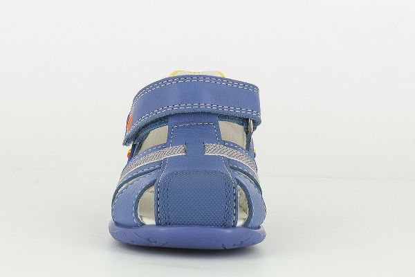 Pablosky Kids Blue Leather Boys Sandal - 070812