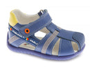 Pablosky Kids Blue Leather Boys Sandal - 070812
