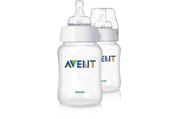 Philips Avent Classic Plus Feeding Bottle, 260ml (Twin pack)