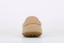 Pablosky Kids Beige Leather Boys Driver Shoe - 125230