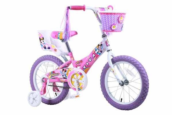 16" Titan Flower Princess Girls' BMX Bike