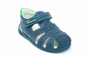 Pablosky Kids Navy Leather Boys Sandal - 024426