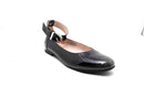 Venettini Girls 55-Gizel Grey Patent Leather Flat Shoe