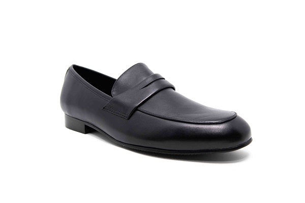 Venettini Boys 55B-Ace Black Leather Shoe