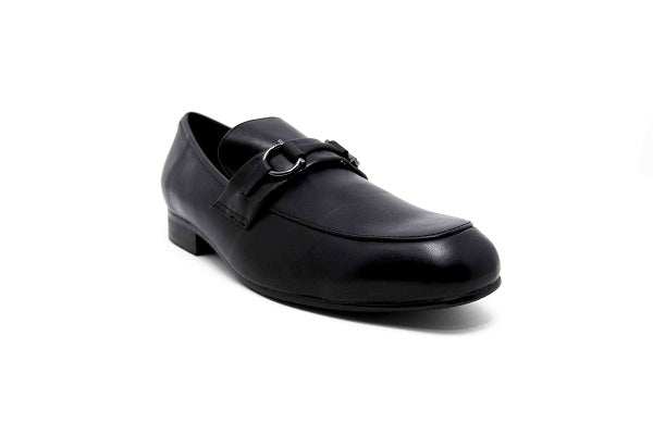 Venettini Boys 55-Ace 18 Black Leather Shoe