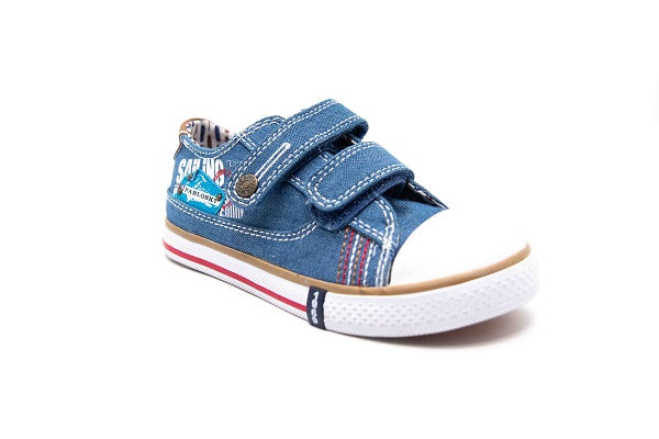 Pablosky Kids Denim Velcro Canvass - 954610