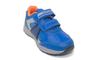 Geox J Top Fly, Boys Royal Blue Leather Sneaker