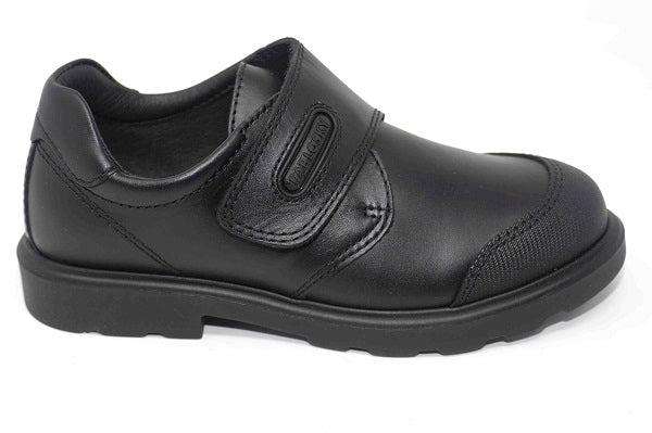 Pablosky Kids Black Leather Boys Shoes - 715410