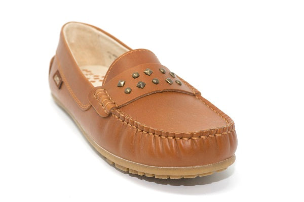 Umi Kids Marisa II Chestnut Brown Loafer