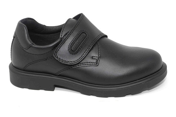 Pablosky Kids Black Leather Boys Shoe - 715110