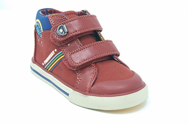 Pablosky Kids Red Velcro Boys Sneaker - 951860