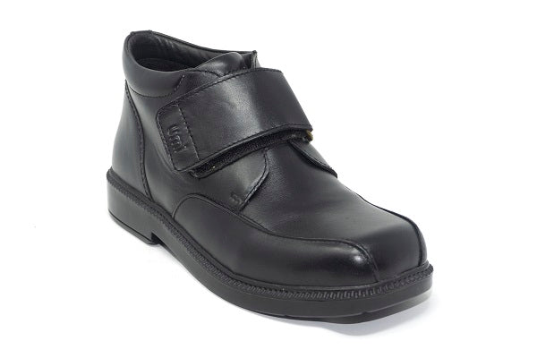 Umi Kids Stanton Black Leather Boys Boot