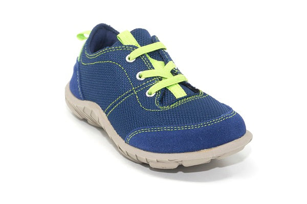 Umi KIds Cameron Navy & Green Boys Sneaker