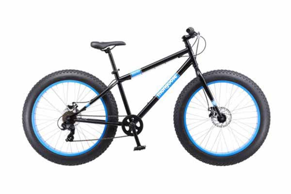 26" Mongoose Dolomite Men's Fat Tire Bike, Black