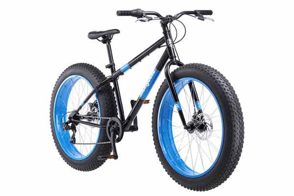 26" Mongoose Dolomite Men's Fat Tire Bike, Black