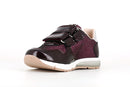 Pablosky Kids Purple Leather Velcro Girls Sneaker - 278799