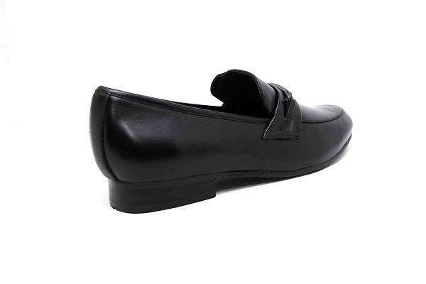 Venettini Boys 55-Ace 20 Black Leather Shoe