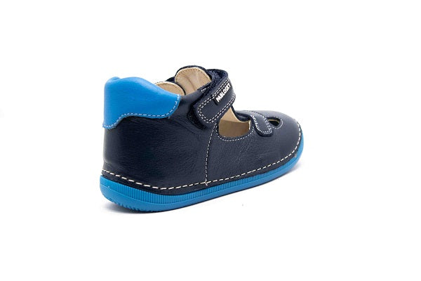 Pablosky Kids City Navy Boys Leather Sandal - 044122