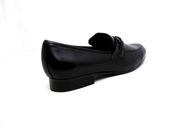 Venettini Boys 55-Ace 18 Black Leather Shoe