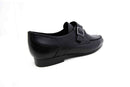 Venettini Boys 55B-Bruce Black Leather Monk Shoe