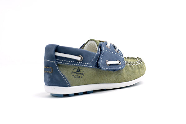 Primigi Kids - 7088200 Suede Leather Boys Moccassin