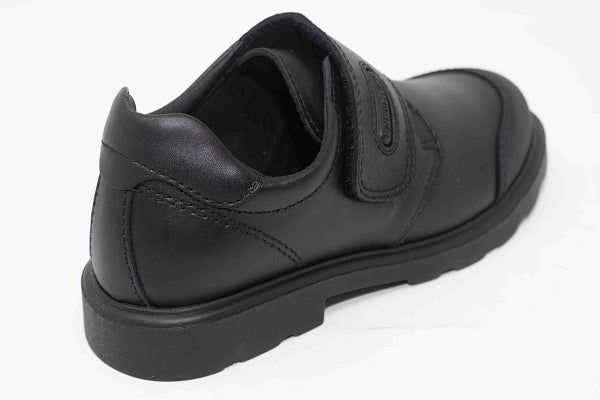 Pablosky Kids Black Leather Boys Shoes - 715410