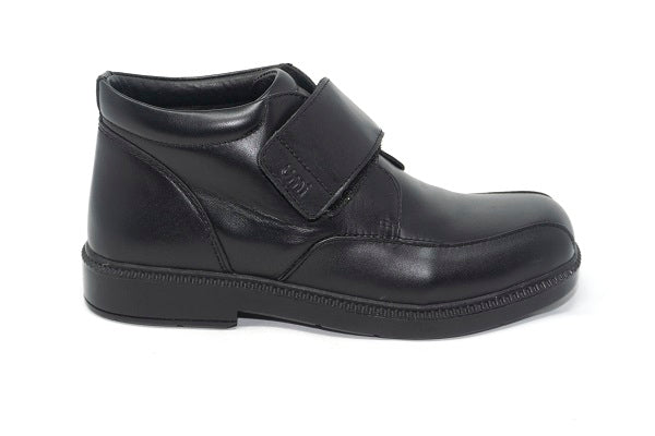 Umi Kids Stanton Black Leather Boys Boot