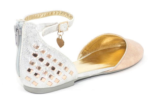 Stuart Weitzman Kids Girls Audrina Sparkle Sandal