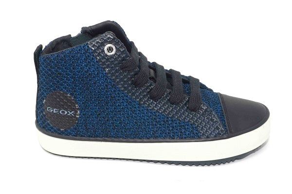 Geox J Alonisso Boys Navy & Black Sneaker