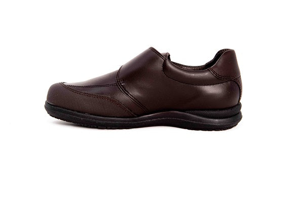 Pablosky Kids Brown Leather Velcro Boys Shoe - 320390