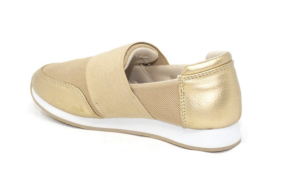 MICHAEL Michael Kors Girls Alexia Tuscon Gold Sneaker