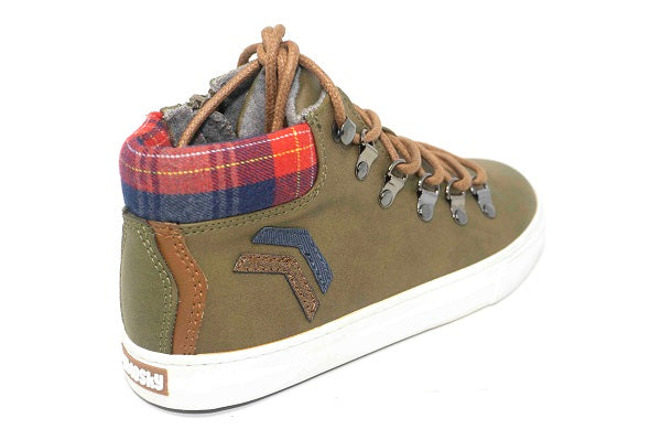 Pablosky Kids Olive Green Boys Sneakers - 952880