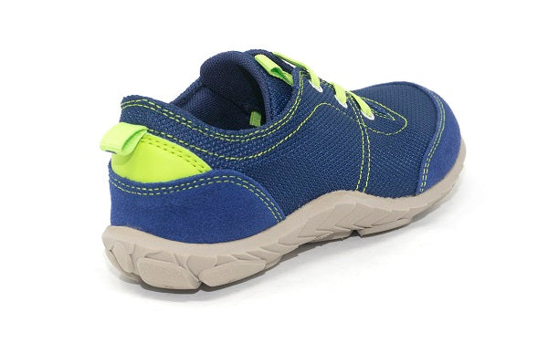 Umi KIds Cameron Navy & Green Boys Sneaker