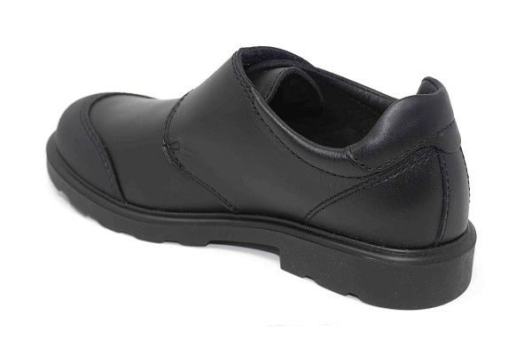 Pablosky Kids Black Leather Boys Shoes - 715410