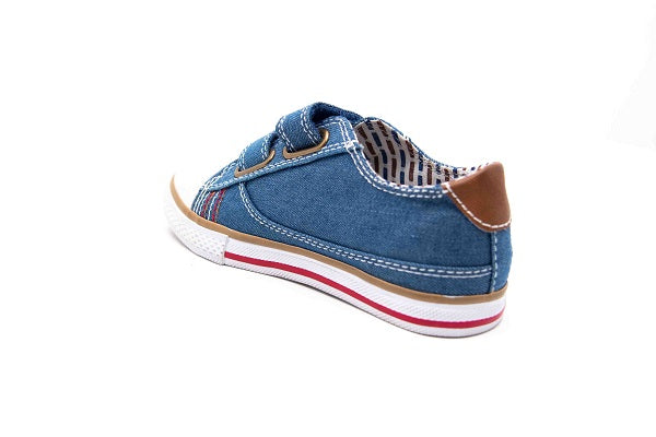 Pablosky Kids Denim Velcro Canvass - 954610