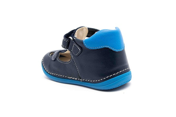 Pablosky Kids City Navy Boys Leather Sandal - 044122