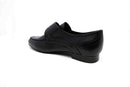 Venettini Boys 55B-Bruce Black Leather Monk Shoe
