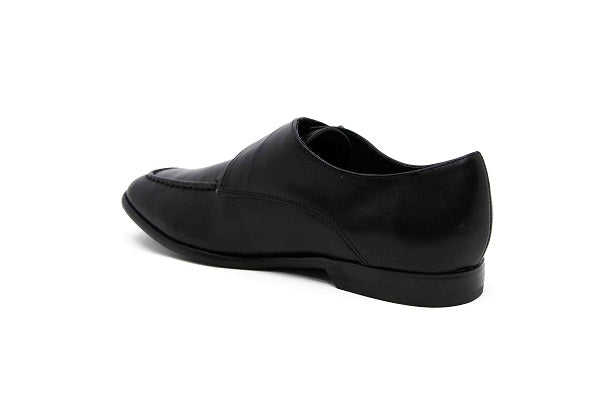 Venettini Boys 55-Joel 2 Black Leather Dress Shoe