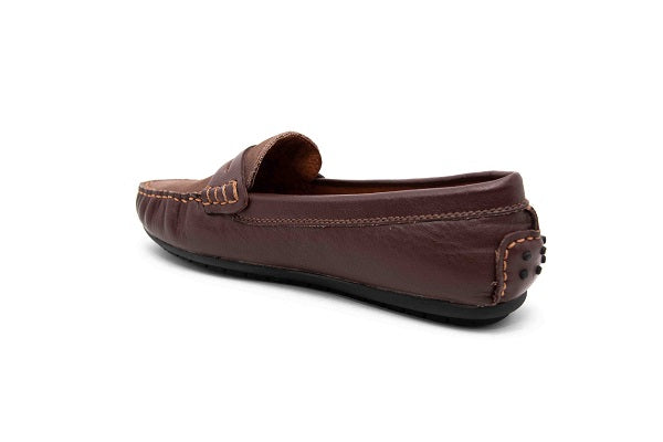 Venettini 55-Savor Brown Corduroy Loafer Shoe