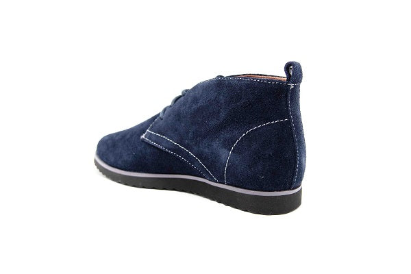 Venettini Boys 55-Casper Navy Suede Boot