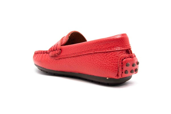 Venettini 55-Savor 157 Red Zillow Leather Loafer