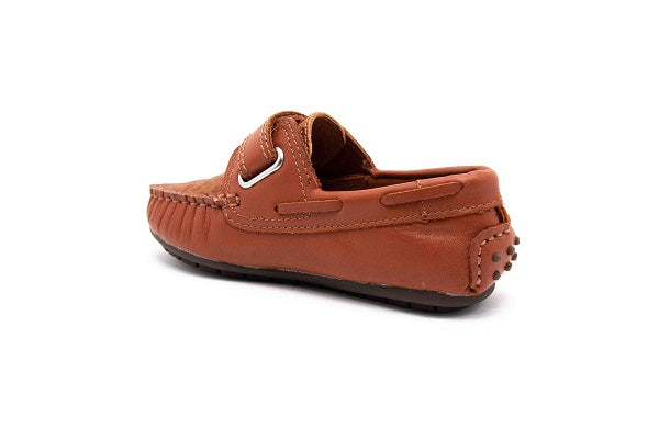 Venettini Boys 55-Samy 4 Luggage & Igloo Leather Loafer Shoe