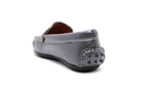 Venettini Boys 55-Savor 174 Grey Gambino Leather Loafer