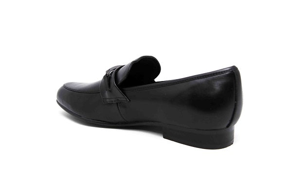 Venettini Boys 55-Ace 20 Black Leather Shoe