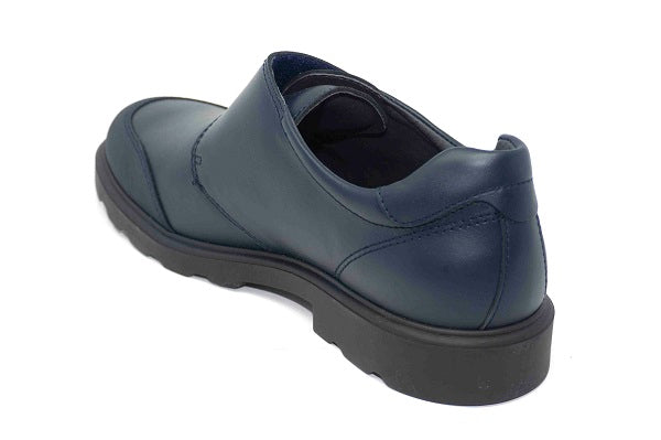 Pablosky Kids Navy Leather Velcro Boys Shoe - 710420