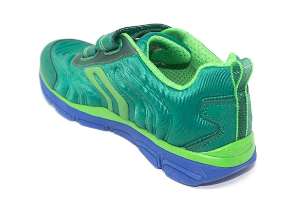 Geox Torque, Boys Velcro Green Sneaker