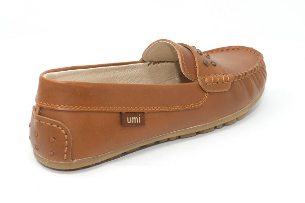 Umi Kids Marisa II Chestnut Brown Loafer