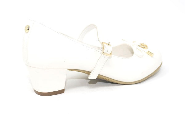 MICHAEL Michael Kors Ella Mimi Girls White Mary Jane Shoe