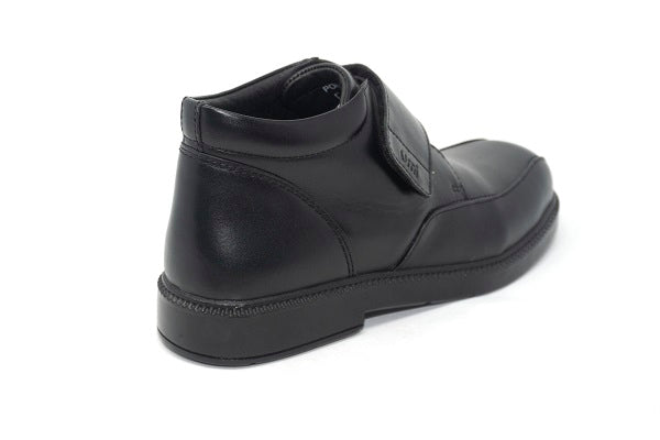 Umi Kids Stanton Black Leather Boys Boot