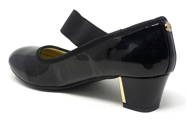 Stuart Weitzman Kids Girls Erica Marie Black Pump Shoe